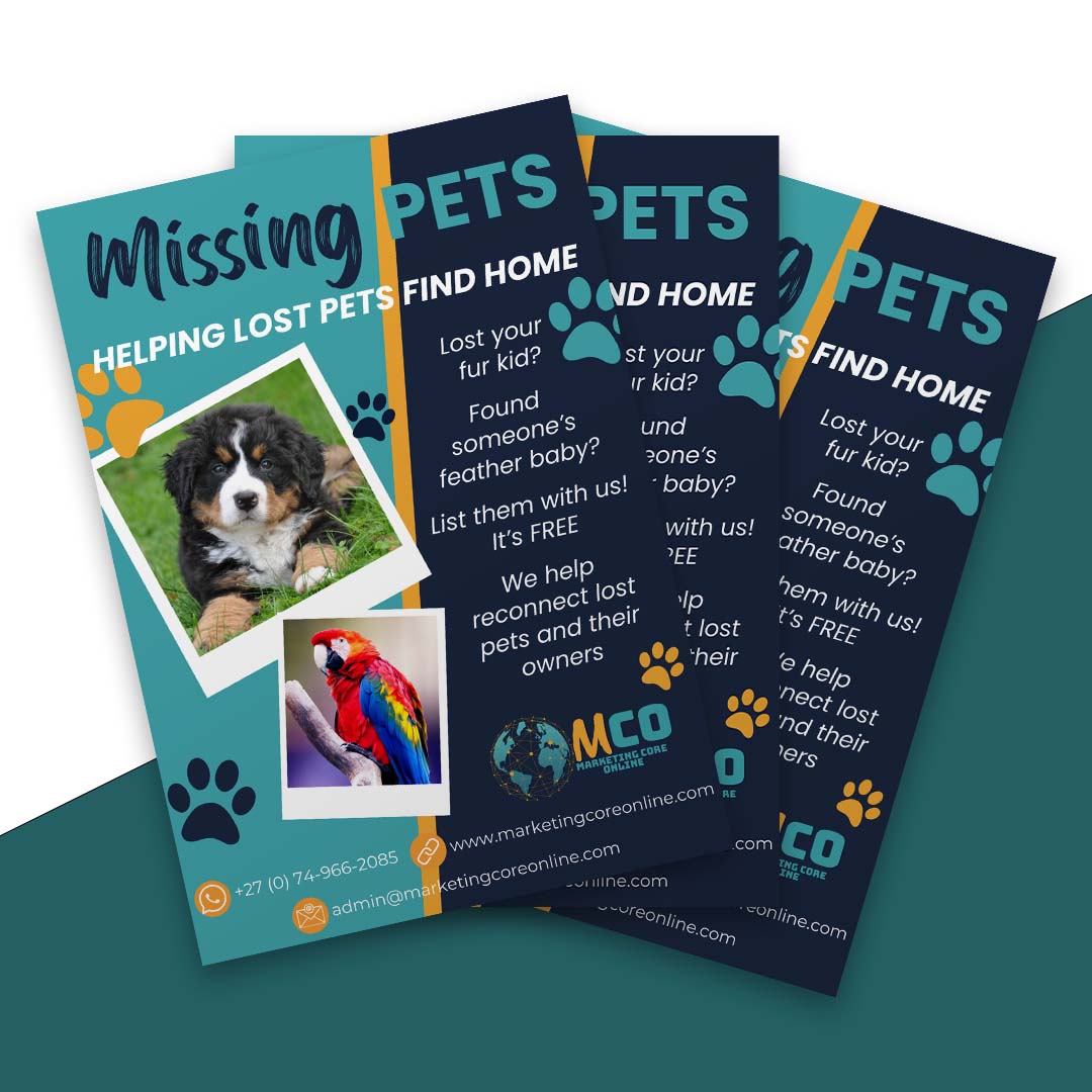 MCO Missing Pets Flyer